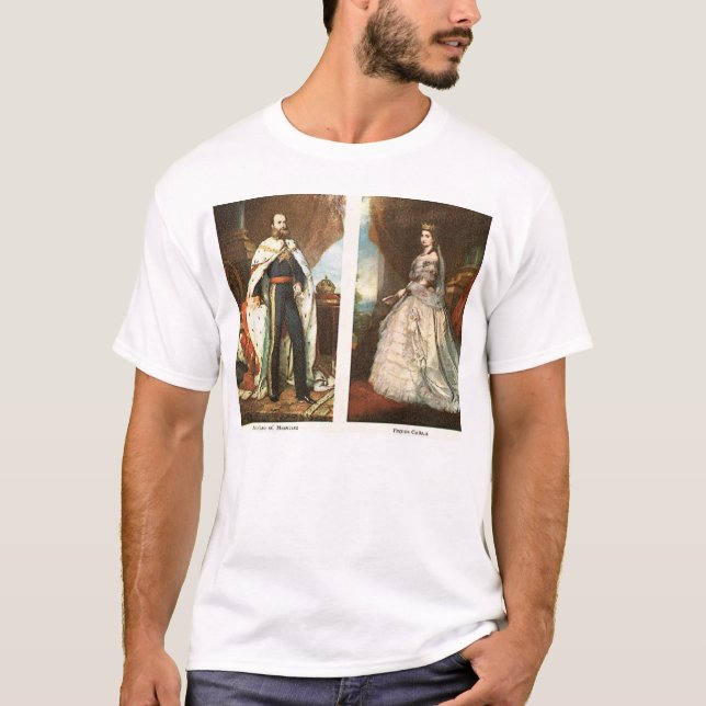 Maximiliano u. Carlota-Krönung T-Shirt (Vorderseite)