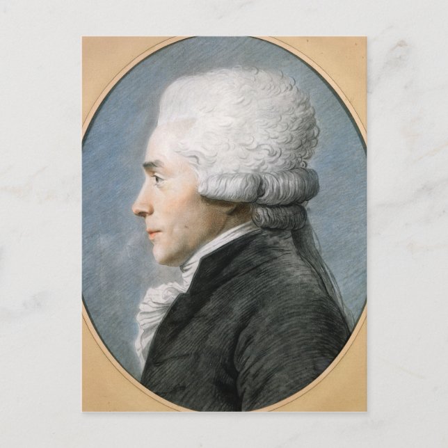 Maximilien de Robespierre Postkarte (Vorderseite)
