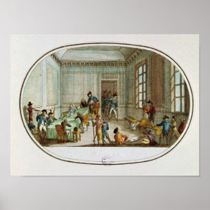 Maximilien de Robespierre verletzt Poster