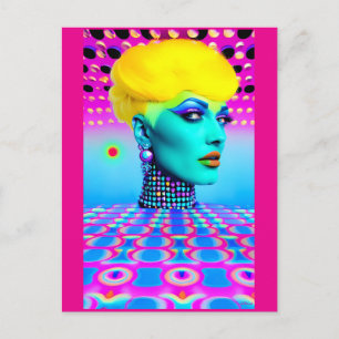 Maxine Headroom Postkarte