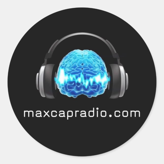 Maxkapsticker Runder Aufkleber (Vorderseite)