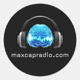 Maxkapsticker Runder Aufkleber