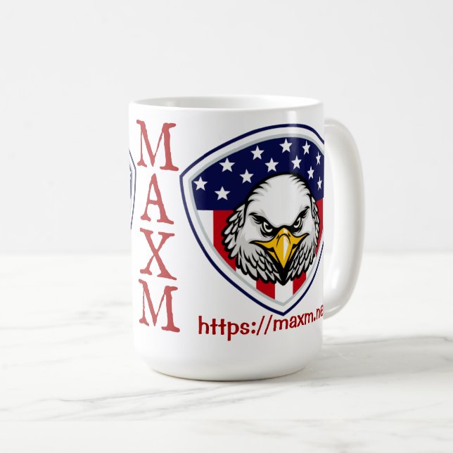 MaxM-Kaffee-Tasse Kaffeetasse (VorderseiteRechts)