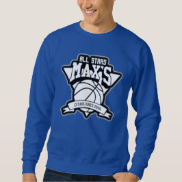 Max's All Stars Logo Sweatshirt (blau)