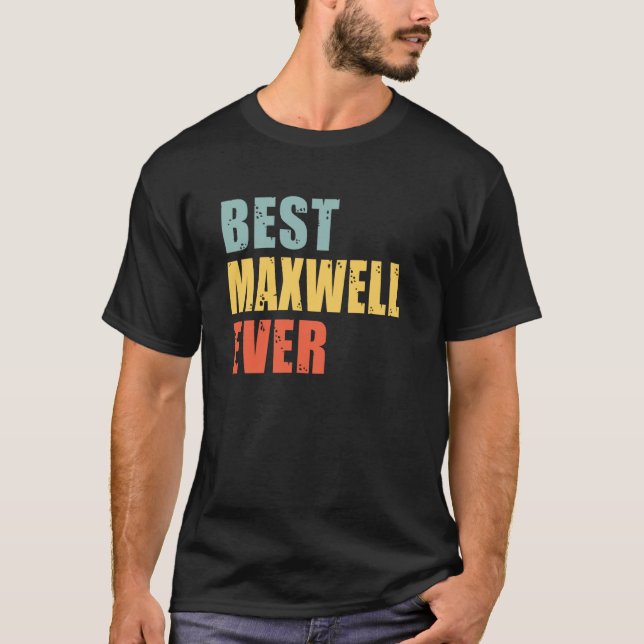 Maxwell Best Ever Maxwell T-Shirt (Vorderseite)