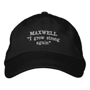 Maxwell Clan Motto bestickter Hut