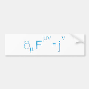 Maxwell Gleichung equation Autoaufkleber