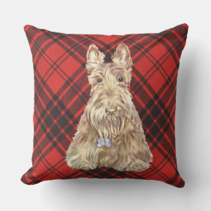 Maxwell Tartan Scottie Kissen