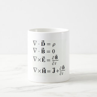 Maxwells Gleichungen Kaffeetasse