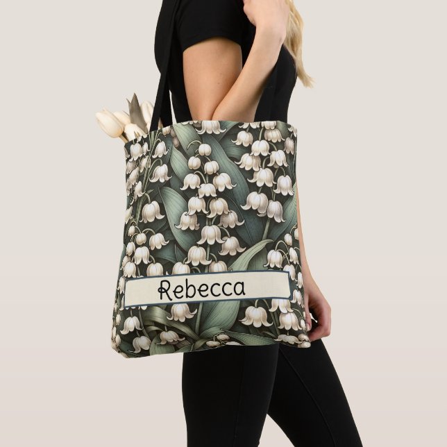 May Birth Blume Personalisiert Lily of the Valley Tasche (Von Nahem)