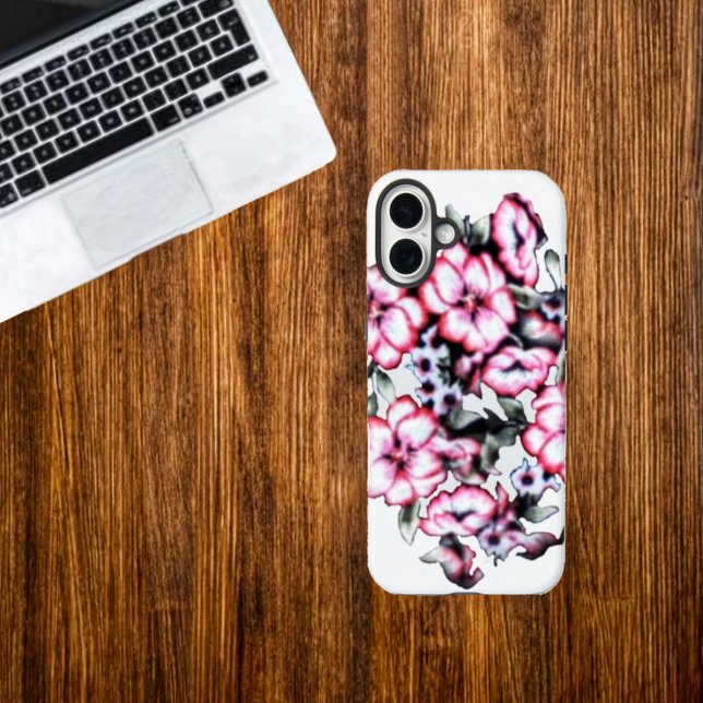 May Bloom-II iPhone 16 Plus Hülle (An elegant-looking design for an iPhone case!)