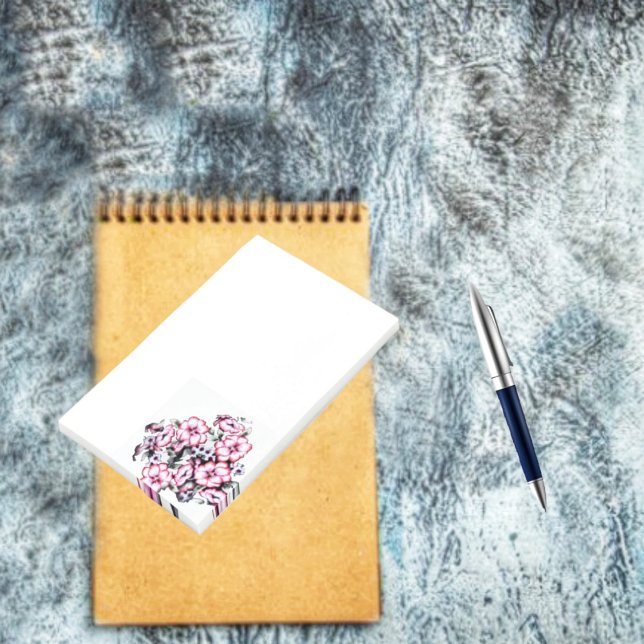 May Bloom-II Post-it Klebezettel (You'll never tire of writing notes to your loved ones, with this May Bloom-II design!)