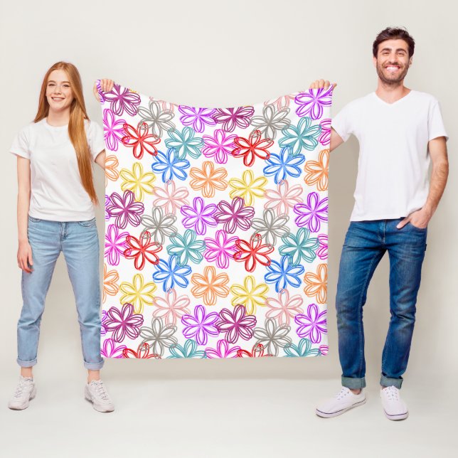 May Blume Fleece Blanket (Beispiel)