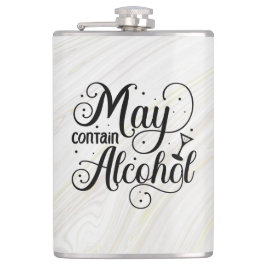 May enthält Alkohol Flachmann