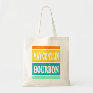 May enthält Bourbon Bourbon Whiskey Drinking.png Tragetasche