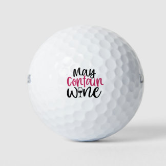 May enthält Wein Golfball