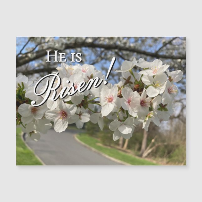 May Flowers Easter Magnet (Devant)