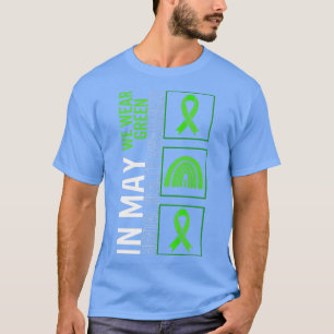 May ist ein National Mental Health Awareness Green T-Shirt