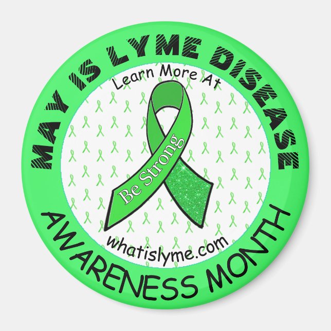 May ist Lyme Disease Awareness Month Magnet (Vorne)