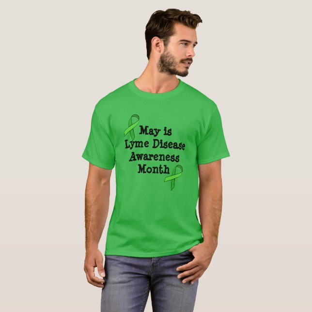 May ist Lyme Disease Awareness Month Shirt (Vorne ganz)