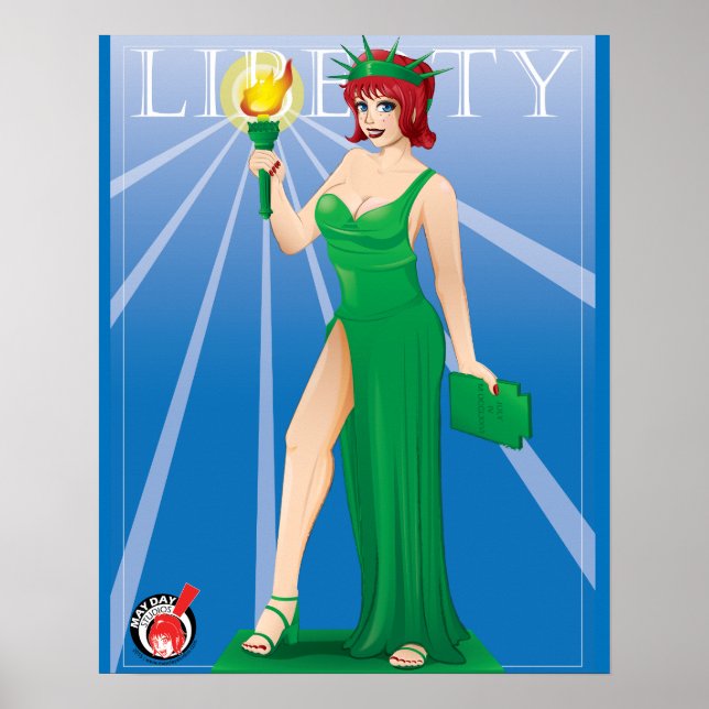 May "Liberty" Poster (Vorne)
