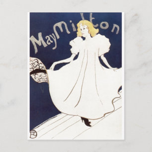 May Milton 1895 Henri de Toulouse-Lautrec Postkarte