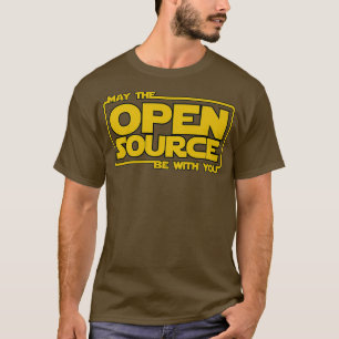 May Open Source Programmierung lustige devops linu T-Shirt