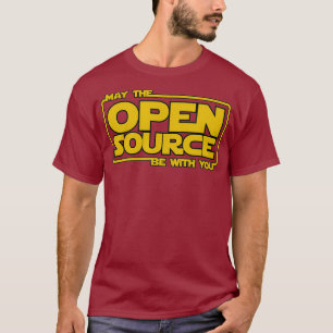 May Open Source Programmierung lustige devops linu T-Shirt
