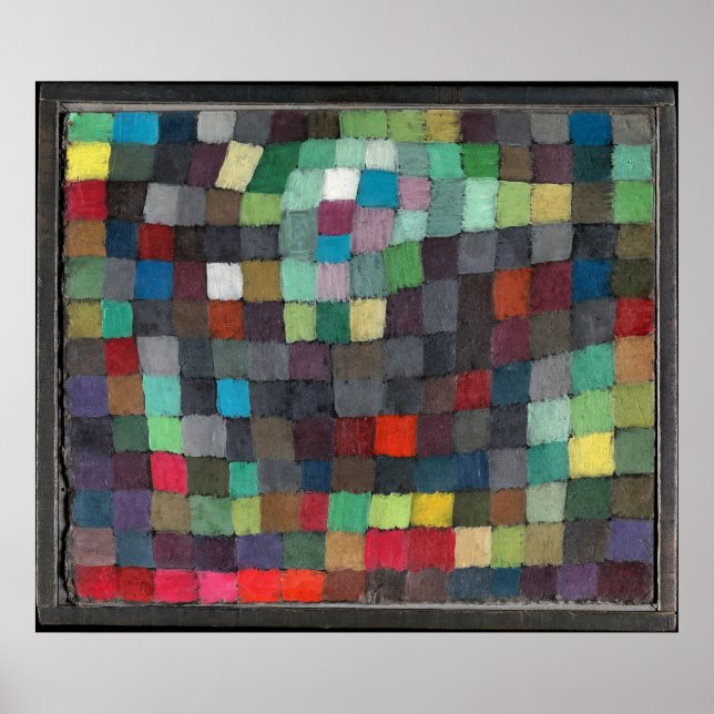 May Picture, von Paul Klee, 1925 Poster (Vorne)
