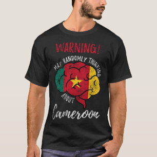 May Randomly Thinking über Kamerun Kamerun V T-Shirt