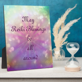 May Reiki Sessings ist überall Fotoplatte