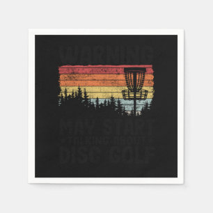 May Talking About Disc Golf Funny Disc Golfing Gif Serviette