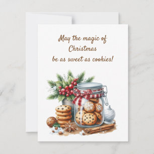 🍪 ✨ May the Magic of Christmas Be as Sweet as Coo Einladung