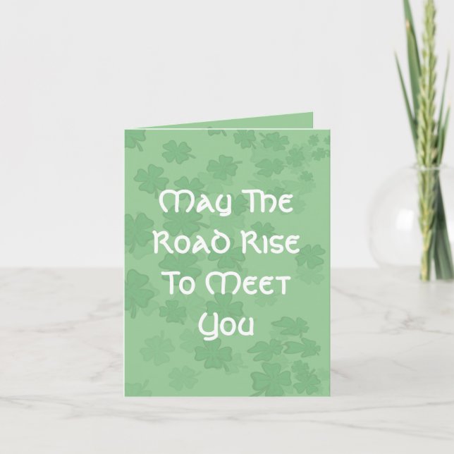 May the Road Rise to Meet You Karte (Vorderseite)