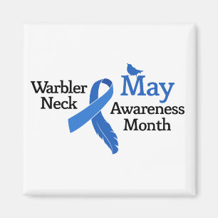 May Warbler Neck Awareness Montag Magnet
