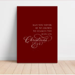 May You Never Be Too Grown For Christmas Eve Künstlicher Leinwanddruck<br><div class="desc">We are always adding new designs daily!</div>