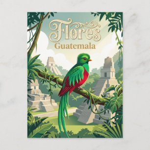 Maya-Biosphärenreservat Guatemala Postkarte