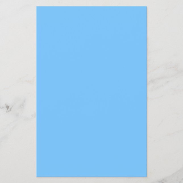 Maya Blau einfarbig Flyer (Vorne)