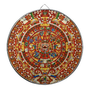 Maya Calendar Dart Board - Maya - Dartboard von Az Dartscheibe