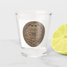 Maya Calendar Shot Glass Schnapsglas