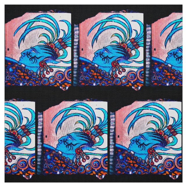 Maya Elf: Missachtung Stoff (Muster)