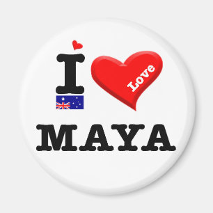 MAYA - I Liebe Magnet