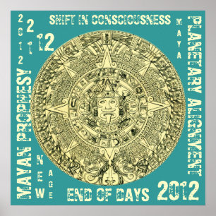 Maya-Kalender Poster