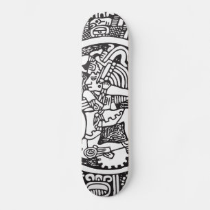 Maya-Kreis, mexikanische Hieroglyph(Maya) Skateboard