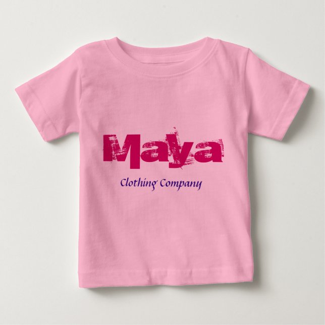 Maya Name Clothing Company Baby Shirts (Vorderseite)