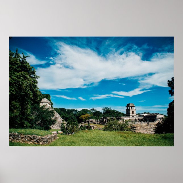 Maya-Ruinen von Palenque Poster (Vorne)