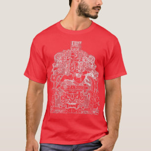 Maya Space Man Astronaut Maya K'inich Janaab Pak T-Shirt