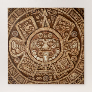Maya-Stammes-Heidentum: Ornamentale Textur