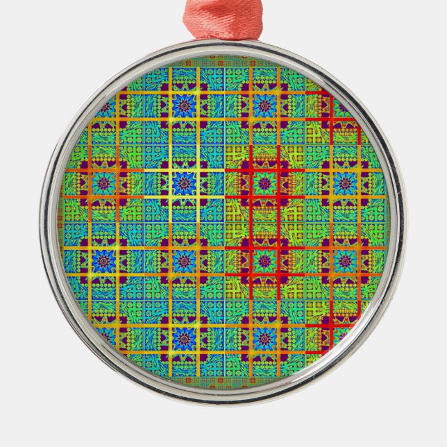 Maya-Stammesmuster.jpg Ornament Aus Metall (Vorne)