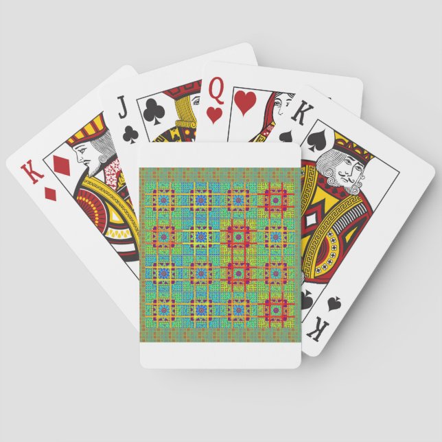 Maya-Stammesmuster.jpg Spielkarten (Rückseite)